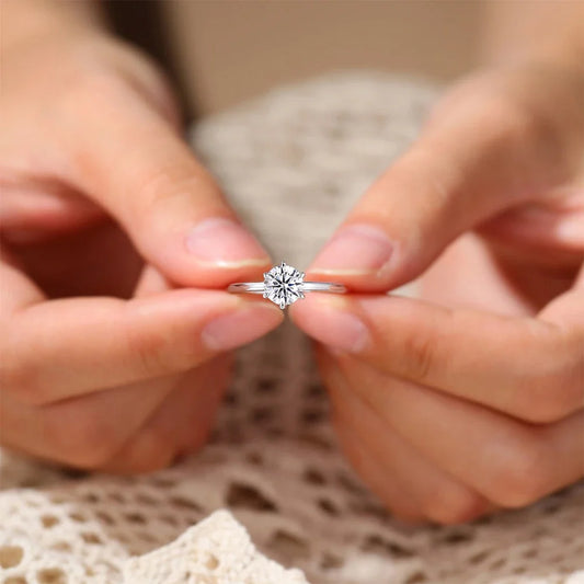 Personalized Silver Womens Ring