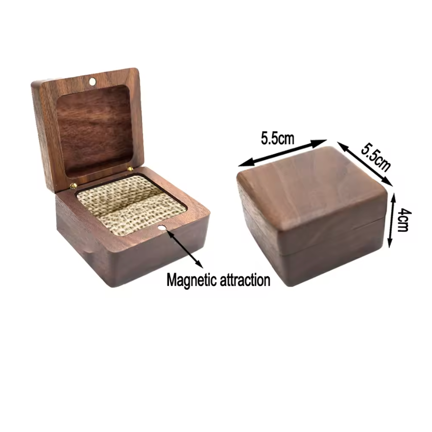 The Signature Walnut Box - Square