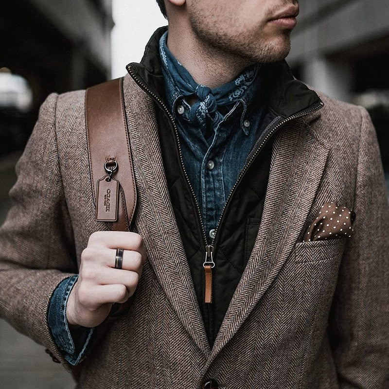 8mm Asymmetric Gold Inlay Two Tone Tungsten Men's Ring - Promise Rings