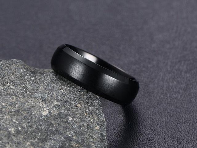 6mm Stainless Steel Unisex Rings (3 Colors)