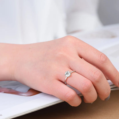 Personalized Silver Ring for her elegant