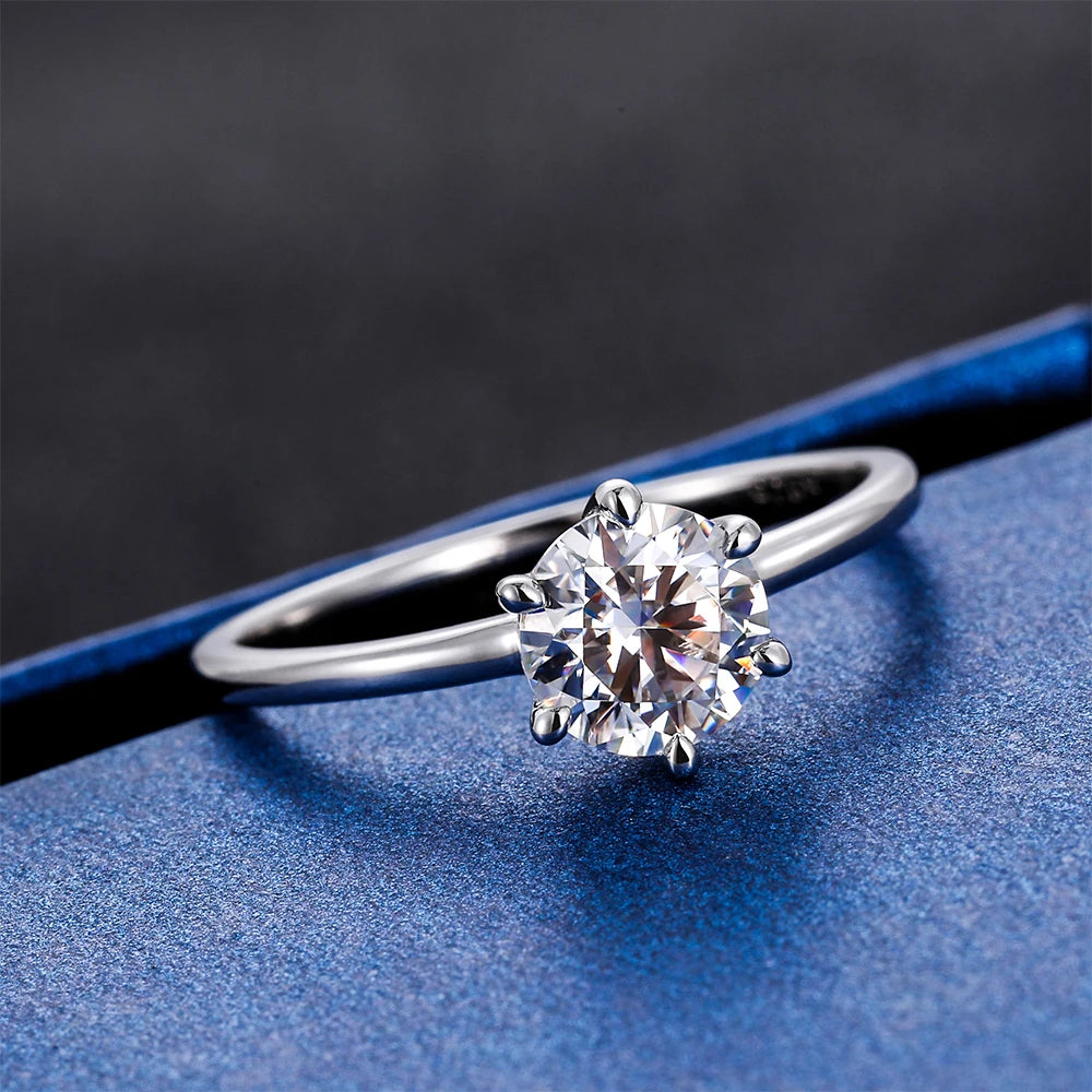 Personalized Silver Ring for her engagement rings