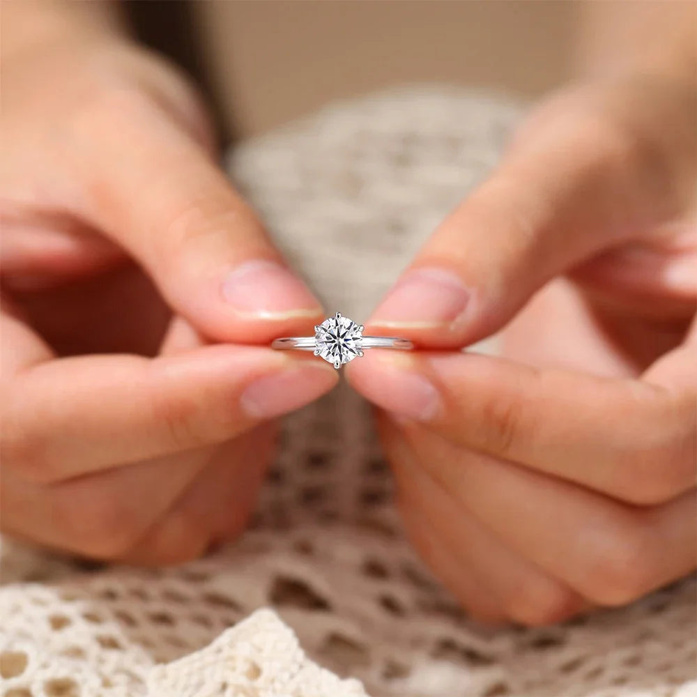 Personalized Silver Womens Ring
