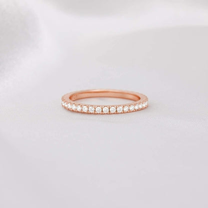 2mm Eternity 925 Sterling Silver Women's Ring - Promise Rings