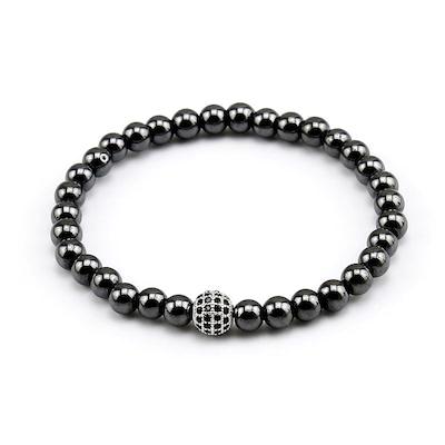 6mm Hematite Stone Bracelet (3 Styles) - Bracelets