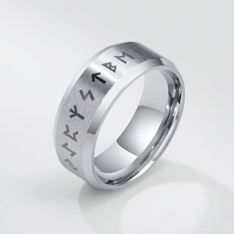 Paar Rune Ring Viking Wedding Runes Rings