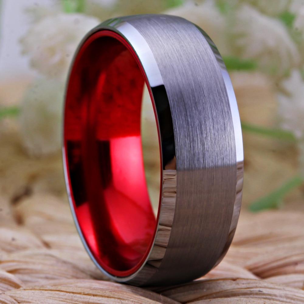 Mens Tungsten Wedding Band, Meteorite Inlay Ring, His Engagement Ring… |  Mens wedding rings, Tungsten wedding bands, Mens wedding bands tungsten