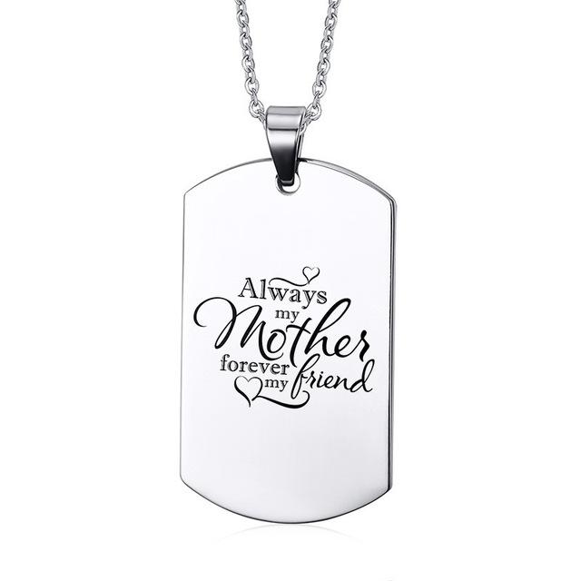 Always My Mother Forever My Friend Necklace - Necklaces