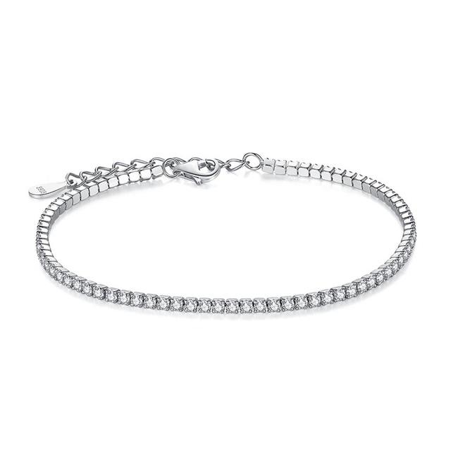 Elegant Square AAA Cubic Zirconia Tennis Bracelets (3 colors) - Bracelets