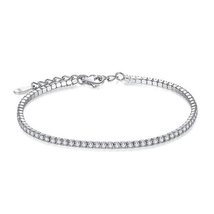 Elegant Square AAA Cubic Zirconia Tennis Bracelets (3 colors) - Bracelets