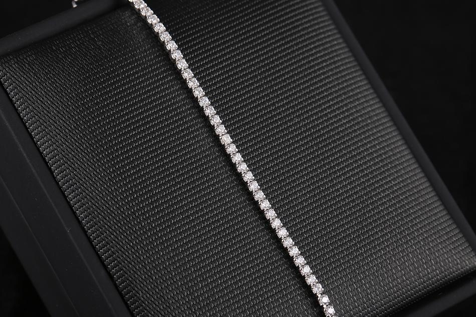 Elegant Square AAA Cubic Zirconia Tennis Bracelets (3 colors) - Bracelets