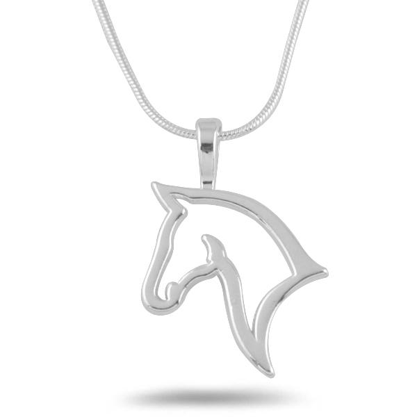 Horse Head Necklace - Necklaces
