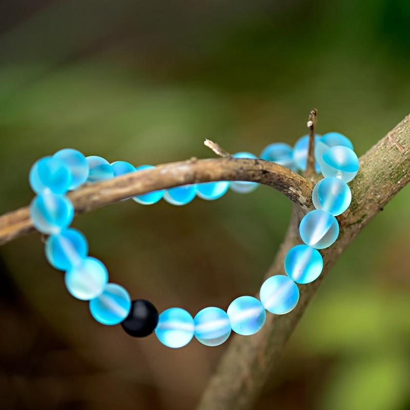 Natural Moonstone Labradorite Beads Friendship Bracelets - Bracelets