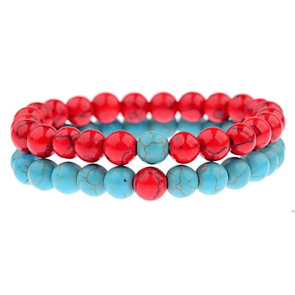 Natural Moonstone Labradorite Beads Friendship Bracelets - Bracelets