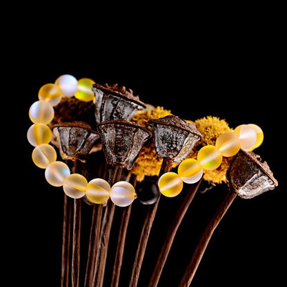 Natural Moonstone Labradorite Beads Friendship Bracelets - Bracelets