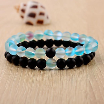 Natural Moonstone Labradorite Beads Friendship Bracelets - Bracelets
