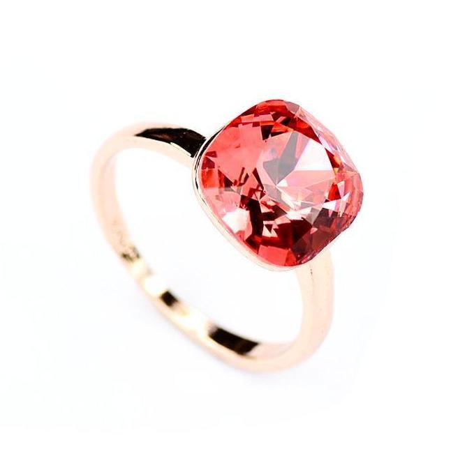 Romantic Red Crystal Ring - Promise Rings