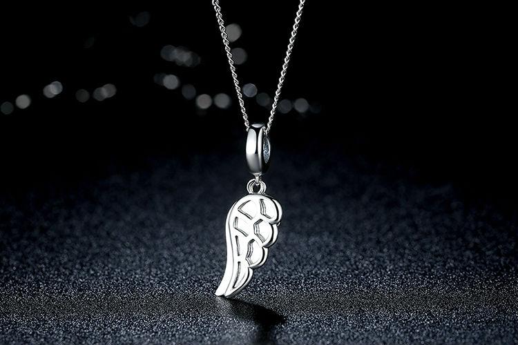 Angel Wing 925 Sterling Silver Necklace