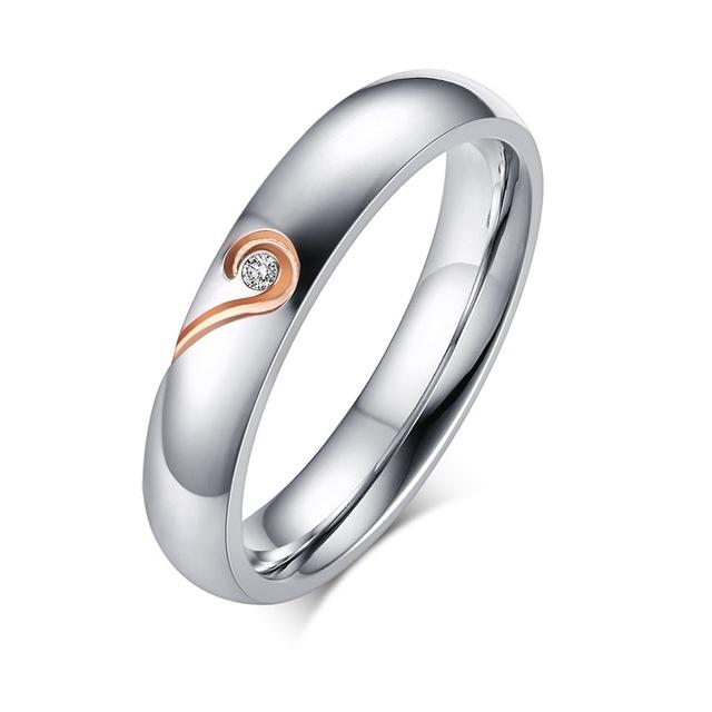 Rose Gold Round Diamond Couple Ring (2 Pc), Free Size at Rs 80000 in Mumbai