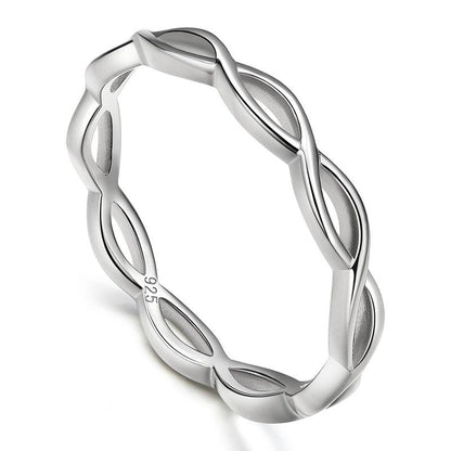 Eternal Knot 925 Sterling Silver Women's Ring