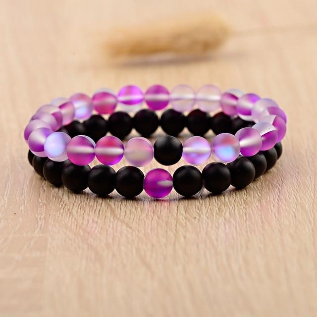 Natural Moonstone Labradorite Beads Friendship Bracelets