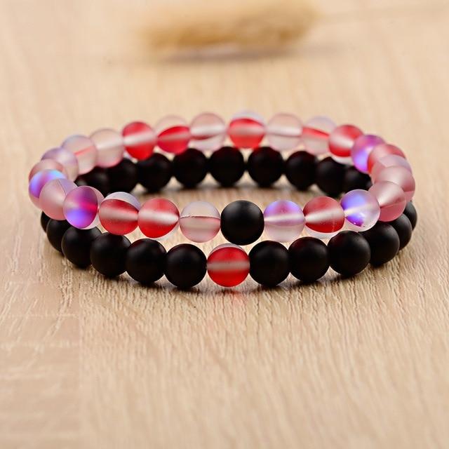 Natural Moonstone Labradorite Beads Friendship Bracelets
