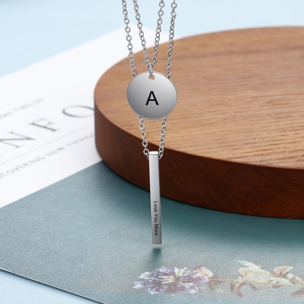 Diamond Multi Initial Necklace — EF Collection®